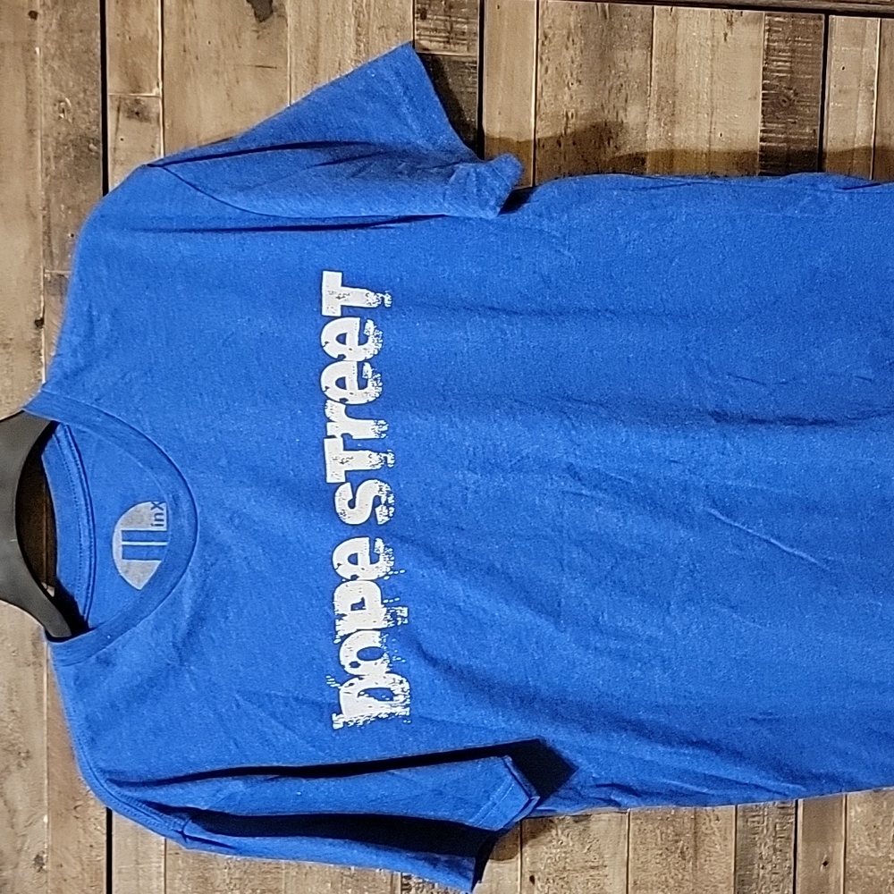 Man's tshirt, large ,blue